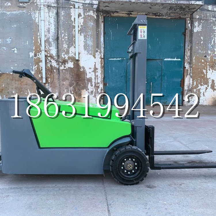 乡城县小型电动叉车1吨2吨步行站驾式电瓶堆高充电装卸车液压升降车铲车